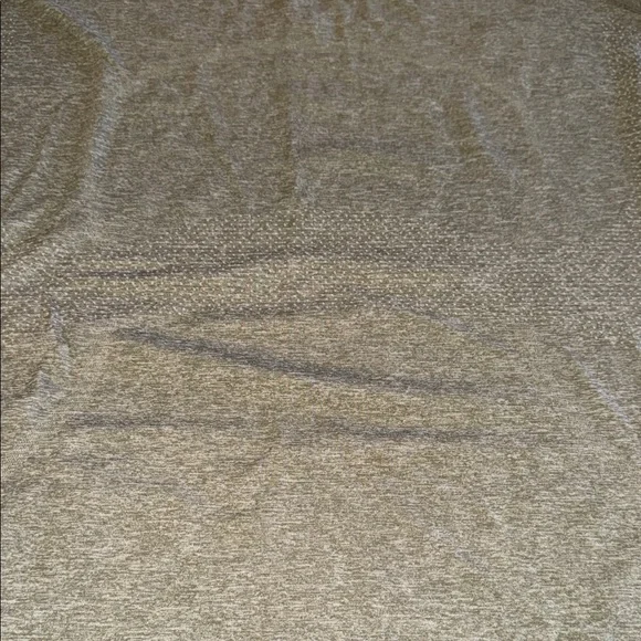 Women’s Lululemon Run Swiftly Short Sleeve Top Stretchy Green Gray EUC Size 14 - Picture 2 of 5